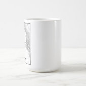 イーストベイ地図 コーヒーマグカップ (中央)