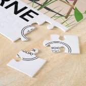 イーストボーンビーチイーストサセックス旅行ポスター ジグソーパズル (側面)