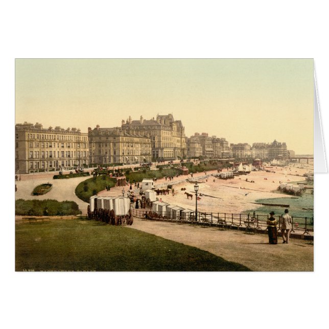 イーストボーン·パレード、サセックス、イングランド (正面横)