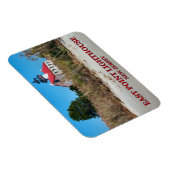 イーストポイントライトハウス、ニュージャージー州フォトマグネット マグネット (右側)