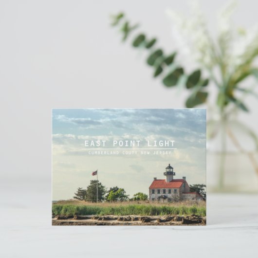 イーストポイントライト ポストカード (スタンド正面)