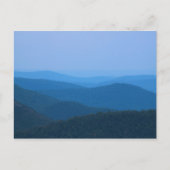 イーストマウンテンベルクシャーからのディーフィールドリバー ポストカード (正面)