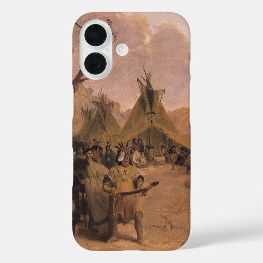イーストマンによるネイティブアメリカンのメディスンダンス Case-Mate iPhoneケース (裏面)