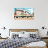 イーストマンシアター&スクールの外観 キャンバスプリント (インサイチュ (寝室))