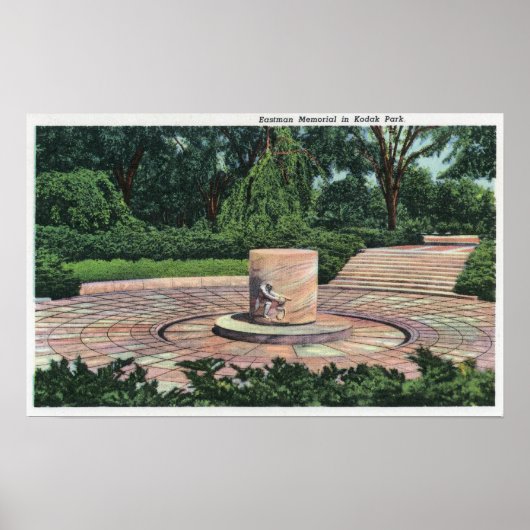 イーストマン記念館コダックパークビュー ポスター (正面)