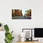 イーストメイン通り1960s ポスター (ホームオフィス)