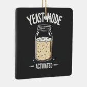 イーストモード活性化ベーキング料理シェフ セラミックオーナメント (右)