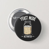 イーストモード活性化ベーキング料理シェフ 缶バッジ (正面&裏面)