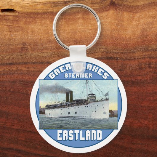 イーストランド汽船 キーホルダー (正面)