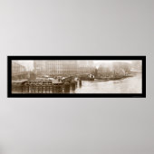 イーストランド船の難破船の写真1915 ポスター (正面)