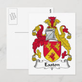 イーストン家紋 ポストカード (正面/裏面)