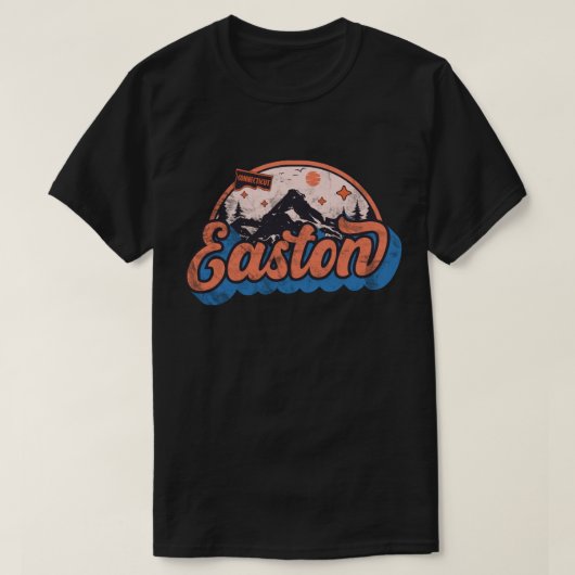 イーストン, コネチカット州 Tシャツ (デザイン正面)
