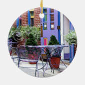 イーストンPA – 屋外シーティング セラミックオーナメント (裏面)