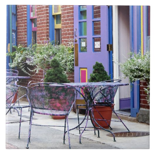 イーストンPA – 屋外シーティング タイル (正面)