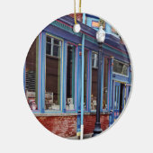 イーストンPA -通りとオープンドア セラミックオーナメント (左)