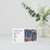 イーストンPA -通りとオープンドア 名刺 (スタンド正面)