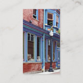 イーストンPA -通りとオープンドア 名刺 (裏面)