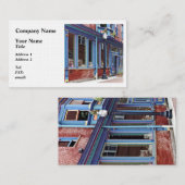 イーストンPA -通りとオープンドア 名刺 (正面/裏面)