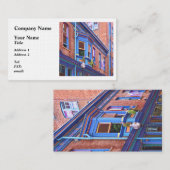 イーストンPA -通りウィンドベイウィンドウ 名刺 (正面/裏面)