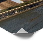 イースト川のマンハッタン橋 | ニューヨーク市 ポスター (角)