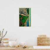 イースト海アベニューとビーチロンビーチ, CA ポスター (キッチン)