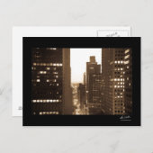 イースト55th通り、ニューヨーク ポストカード (正面/裏面)