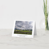 イースト・アクオーティーズの立石、スコットランド カード (正面)