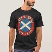 イースト・キルブライド、スコットランド Tシャツ (正面)