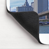 イースト・リバー: ブルックリン橋及び市建物 マウスパッド (コーナー)