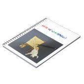 イーゼルに乗った猫 ノートブック (左側)