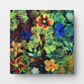 イーゼルのカラープラークの中にある フォトプラーク (正面)