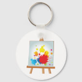 イーゼルアートキーチェーン キーホルダー (裏面)