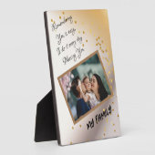 イーゼルエレガント付き卓上プラークがTouchを追加 フォトプラーク (側面)