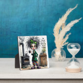 イーゼル予測できな付きコーヒーレディースイプカッププラーク フォトプラーク (インサイチュ)