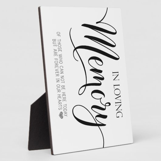 イーゼル付きの卓上板飾り フォトプラーク (側面)