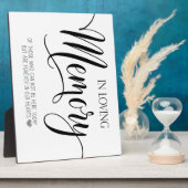 イーゼル付きの卓上板飾り フォトプラーク (側面)