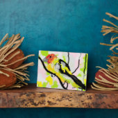 イーゼル付きキャンバス：オレゴン州のタネジャーズ フォトプラーク (側面)