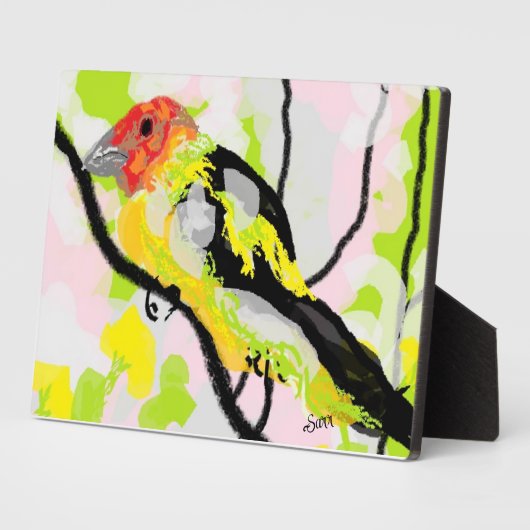 イーゼル付きキャンバス：オレゴン州のタネジャーズ フォトプラーク (側面)