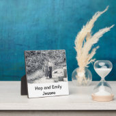 イーゼル付きファミリーディスプレイプラーク フォトプラーク (インサイチュ)