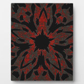 イーゼル付きフラワーテーブルトップのグラフィック フォトプラーク (正面)