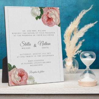 イーゼル付き卓上プラーク フォトプラーク