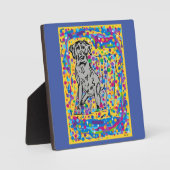 イーゼル付き卓上板 フォトプラーク (正面)