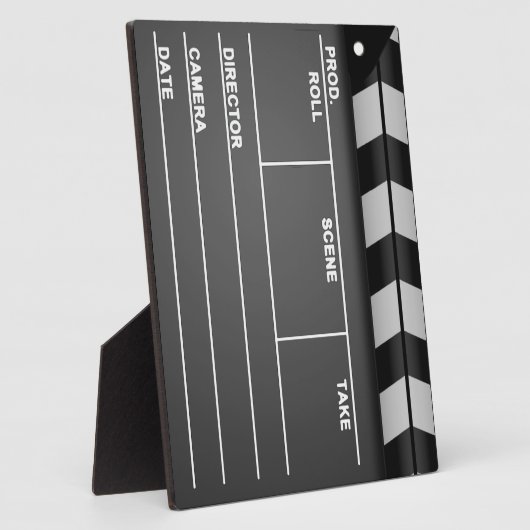 イーゼル付き厚板プラーク フォトプラーク (側面)