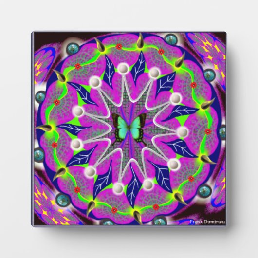 イーゼル付き角写真飾り フォトプラーク (正面)