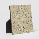 イーゼル結婚50周年記念写真プラーク フォトプラーク (正面)