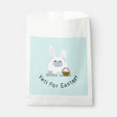 イーティのためにイーティかわいいイースターのイーティ フェイバーバッグ (正面)