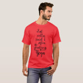 イートラベル ヨガ 80年代の少年 Tシャツ (正面フル)