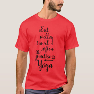 イートラベル ヨガ 80年代の少年 Tシャツ