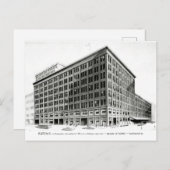 イートンズクイーンセントトロントイラストレーション ポストカード (正面/裏面)