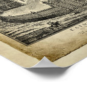 イートンホールイングリッシュカントリーハウスプリント1 ポスター (角)